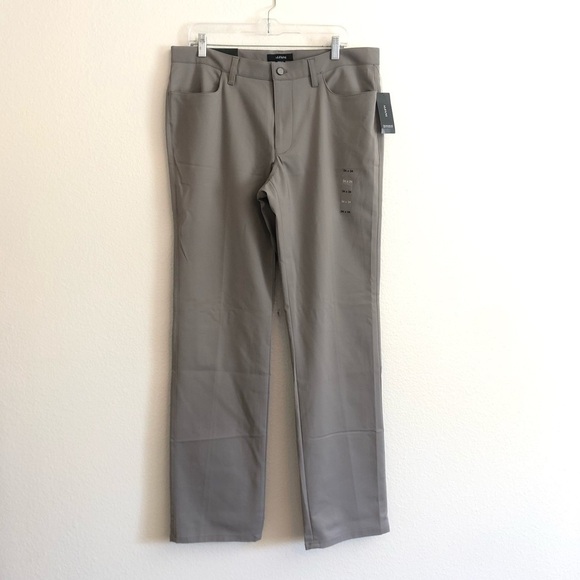 NWT Men’s Alfani Grey Slacks - Picture 1 of 5